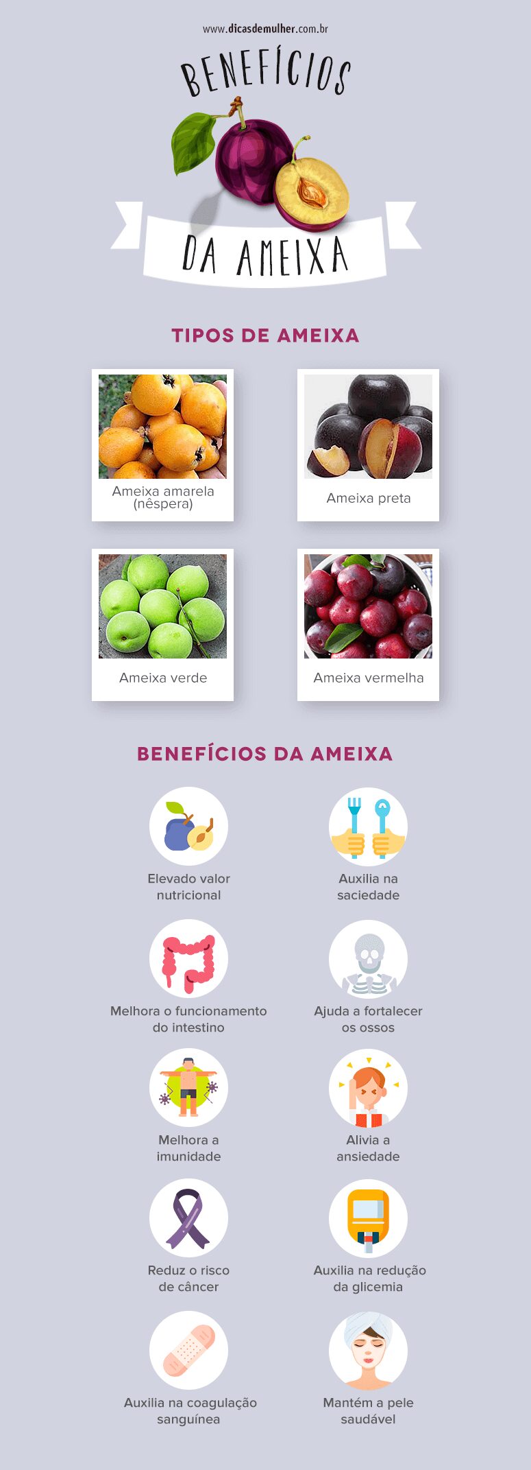 ameixa beneficios