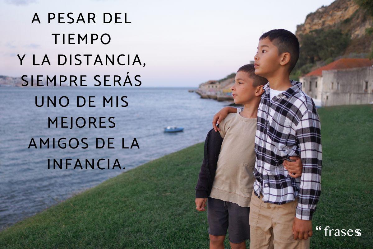 Amiga De Infancia Frases