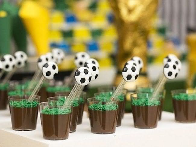 decoração de aniversário tema futebol