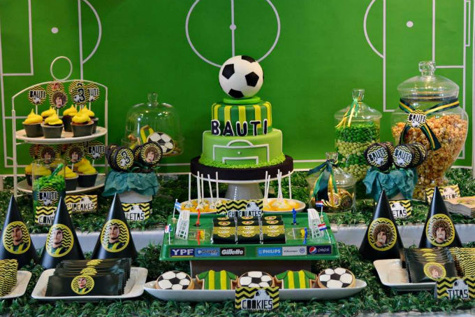 lembrancinhas de aniversário futebol
