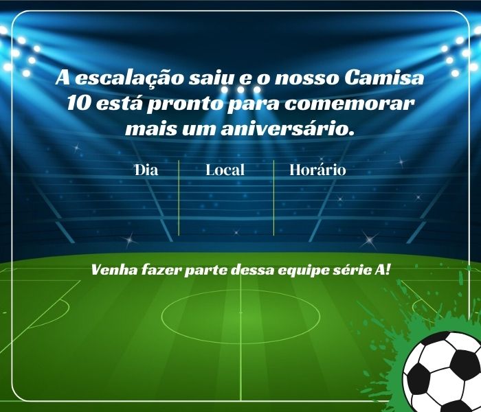 bolo de aniversário futebol