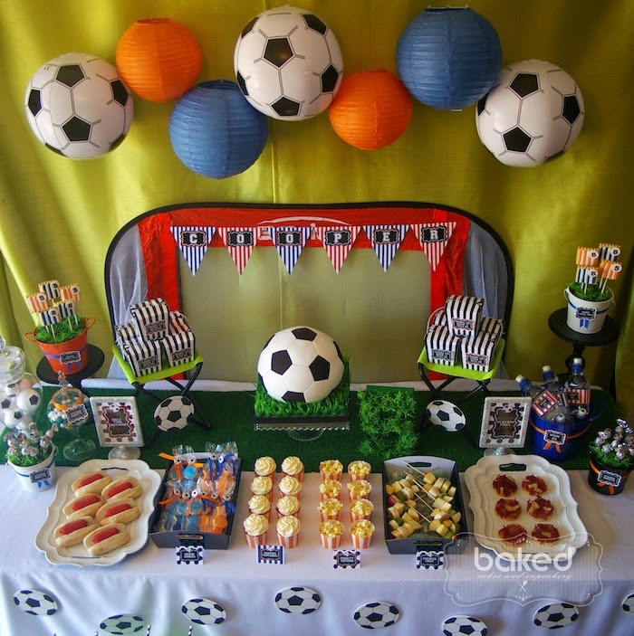 balões tema futebol