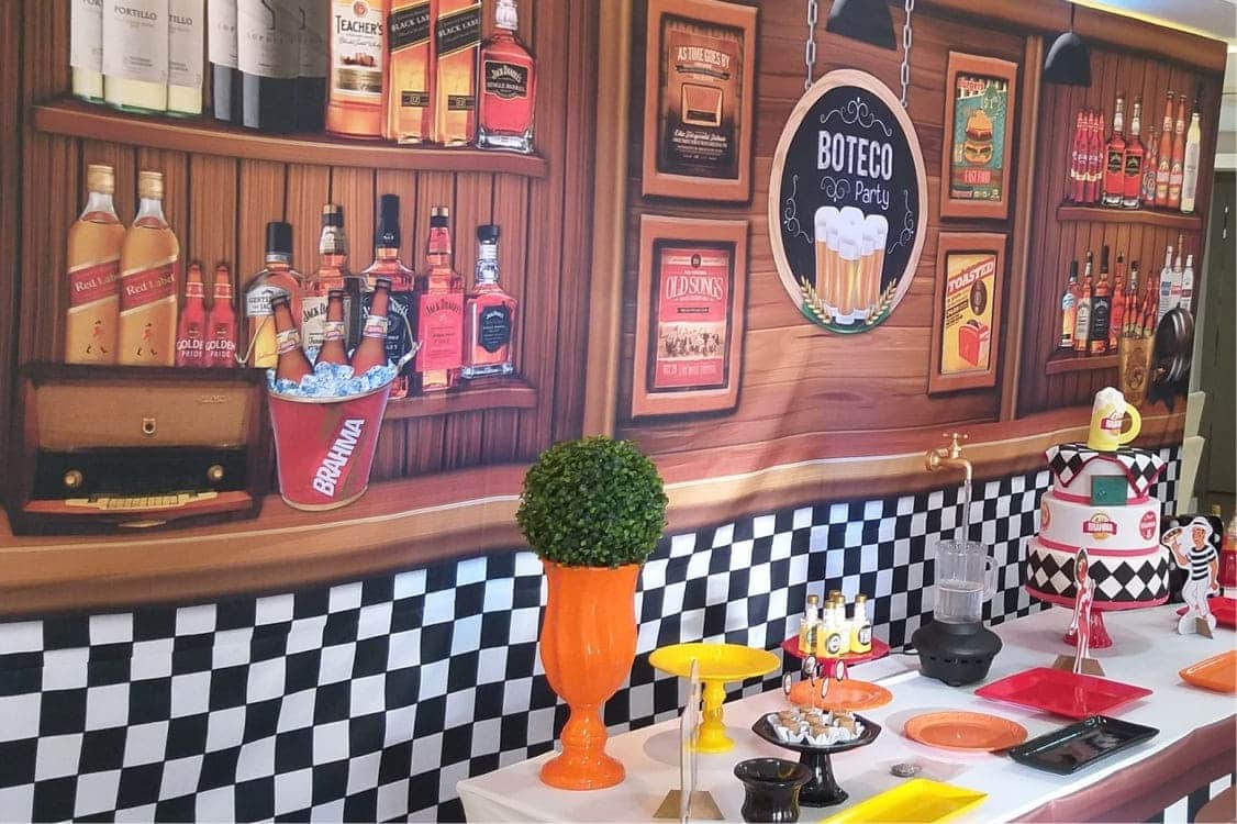 decoração boteco simples