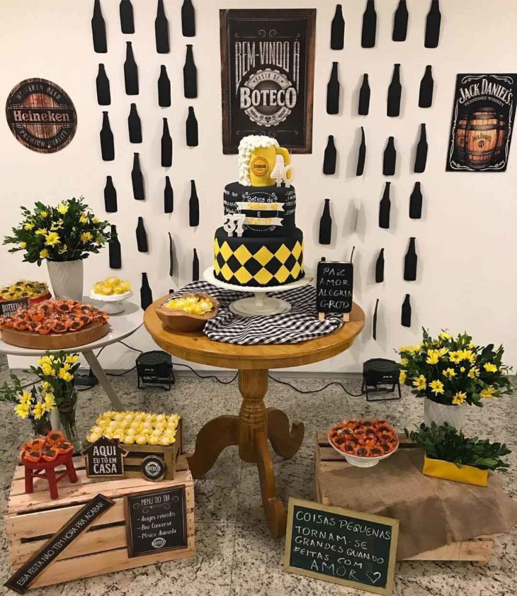 bebidas para festa boteco