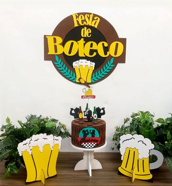 bebidas para festa boteco