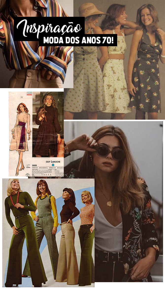 Onde encontrar moda inspirada nos anos 70