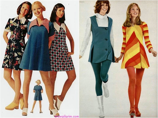 anos 70 roupas femininas