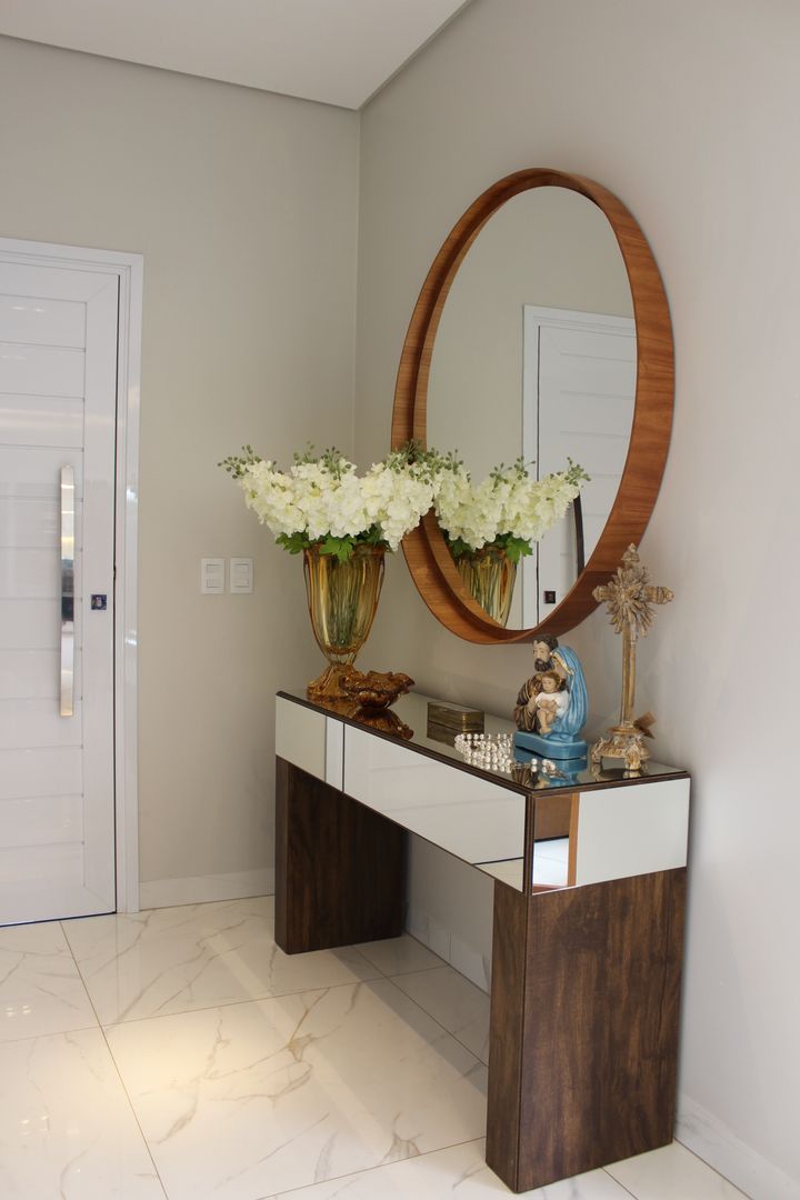 Decoração de Hall de Entrada com Aparador: Elementos Essenciais e Feng Shui