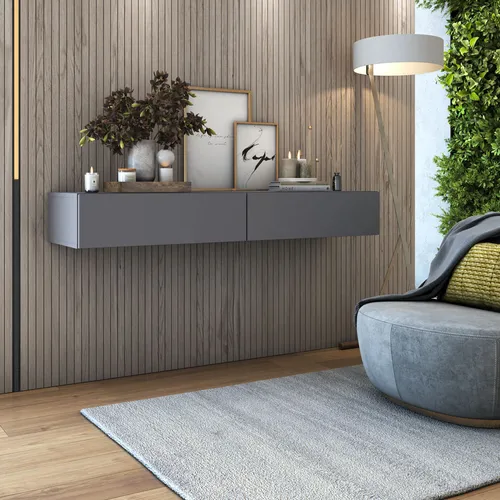 Aparador Suspenso vs. Com Gavetas: Qual o Melhor para seu Hall de Entrada?