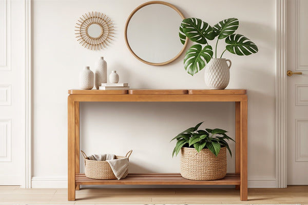 Como Escolher o Aparador Ideal para seu Hall: Guia Completo de Dimensões e Estilos