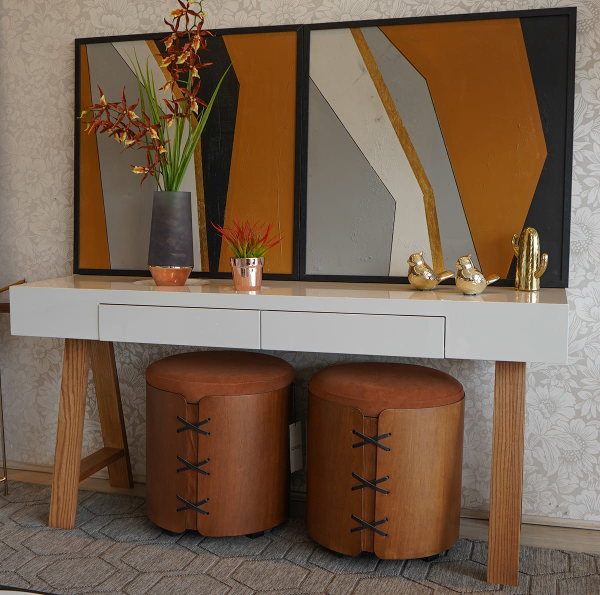 Tendências de Aparadores para Hall de Entrada em 2026: Design e Materiais