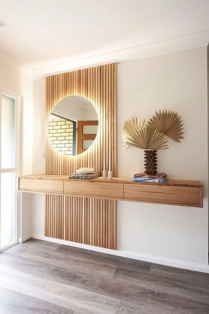 Aparador Suspenso vs. Com Gavetas: Qual o Melhor para seu Hall de Entrada?