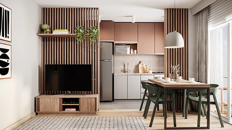 Cores e Iluminação: Segredos para Ampliar seu Apartamento Pequeno