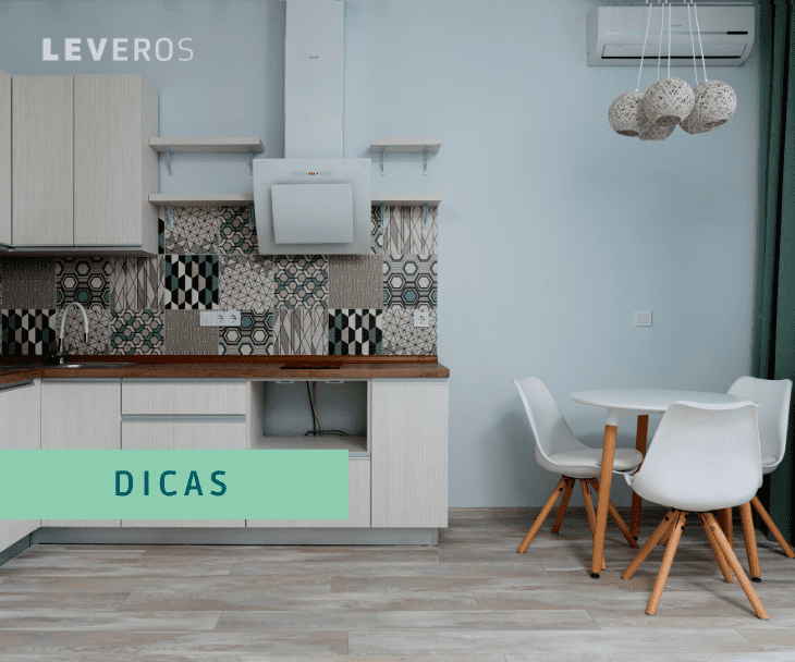 ar condicionado na cozinha