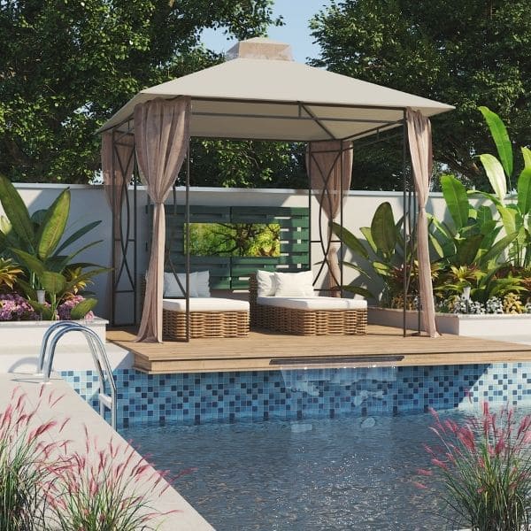 Paisagismo integrado à área de lazer: Criando um oásis