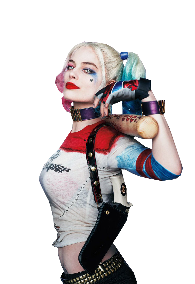arlequina png para festa