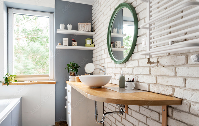 como instalar armário de banheiro pequeno sem furar