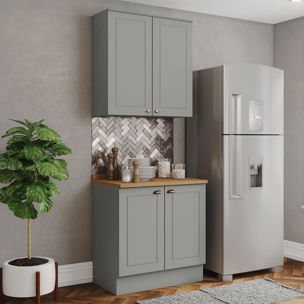 Tendências de Cozinha 2026: O Cinza Continua em Alta?