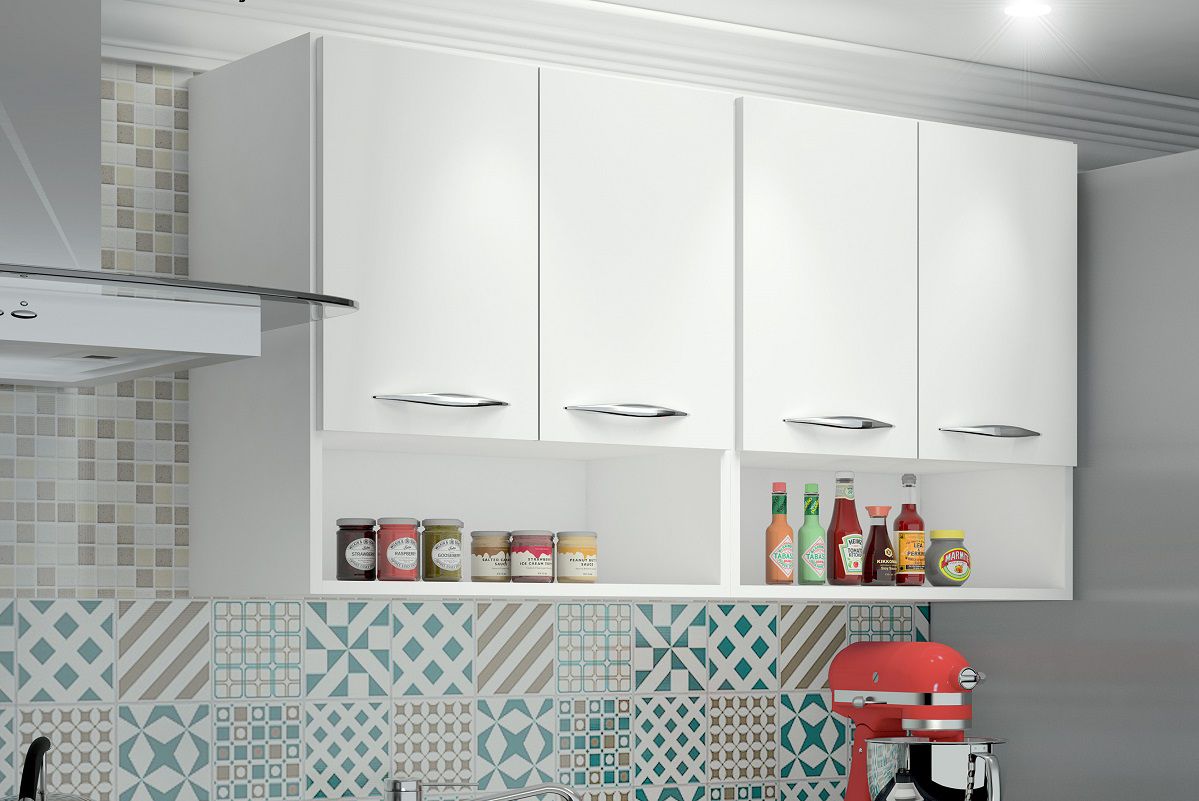 armário de cozinha na parede vs armário planejado