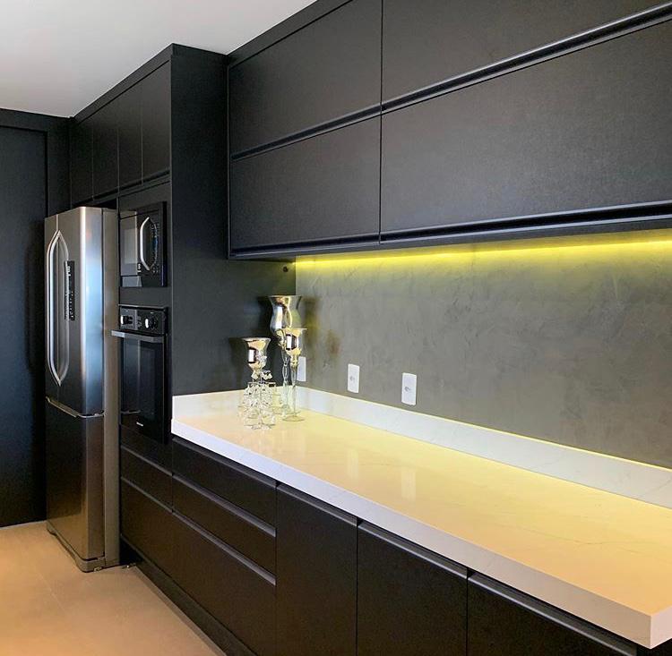 Cozinha Preta Planejada: Guia Completo de Tendências e Preços para 2025/2026