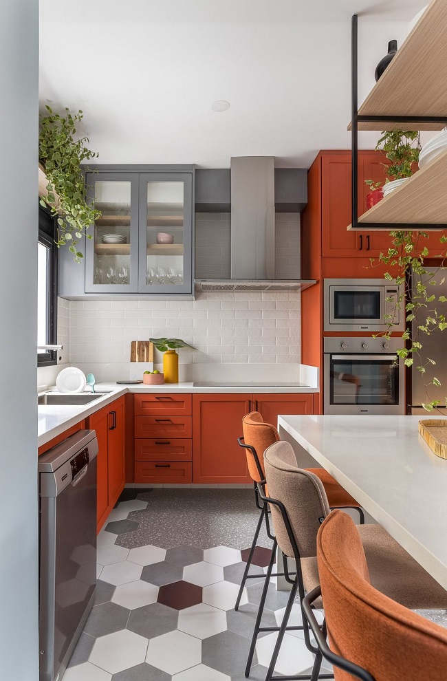 ideias de armário para cozinha pequena