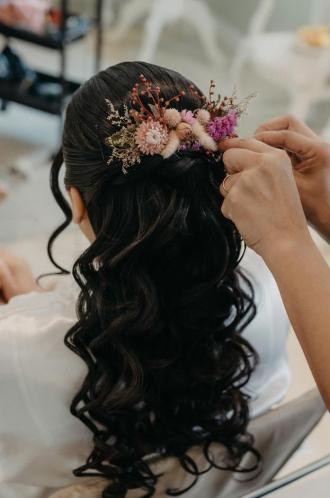 arranjo cabelo noiva