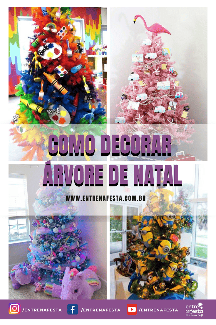 árvore de natal minimalista com luzes