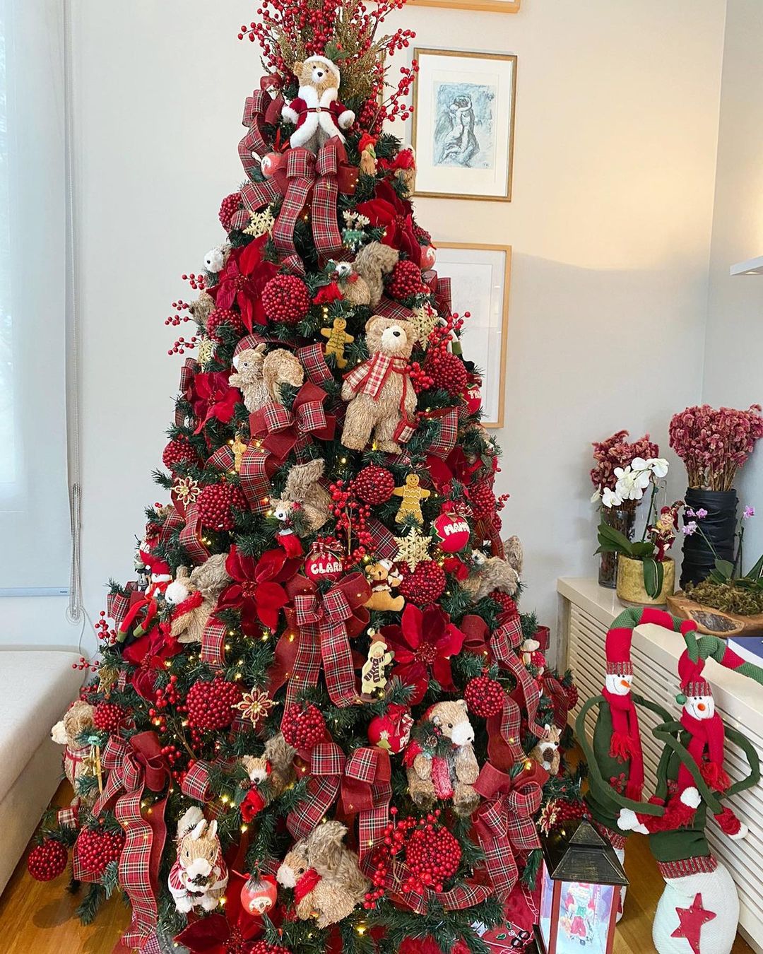 árvore de natal enfeitadas imagens