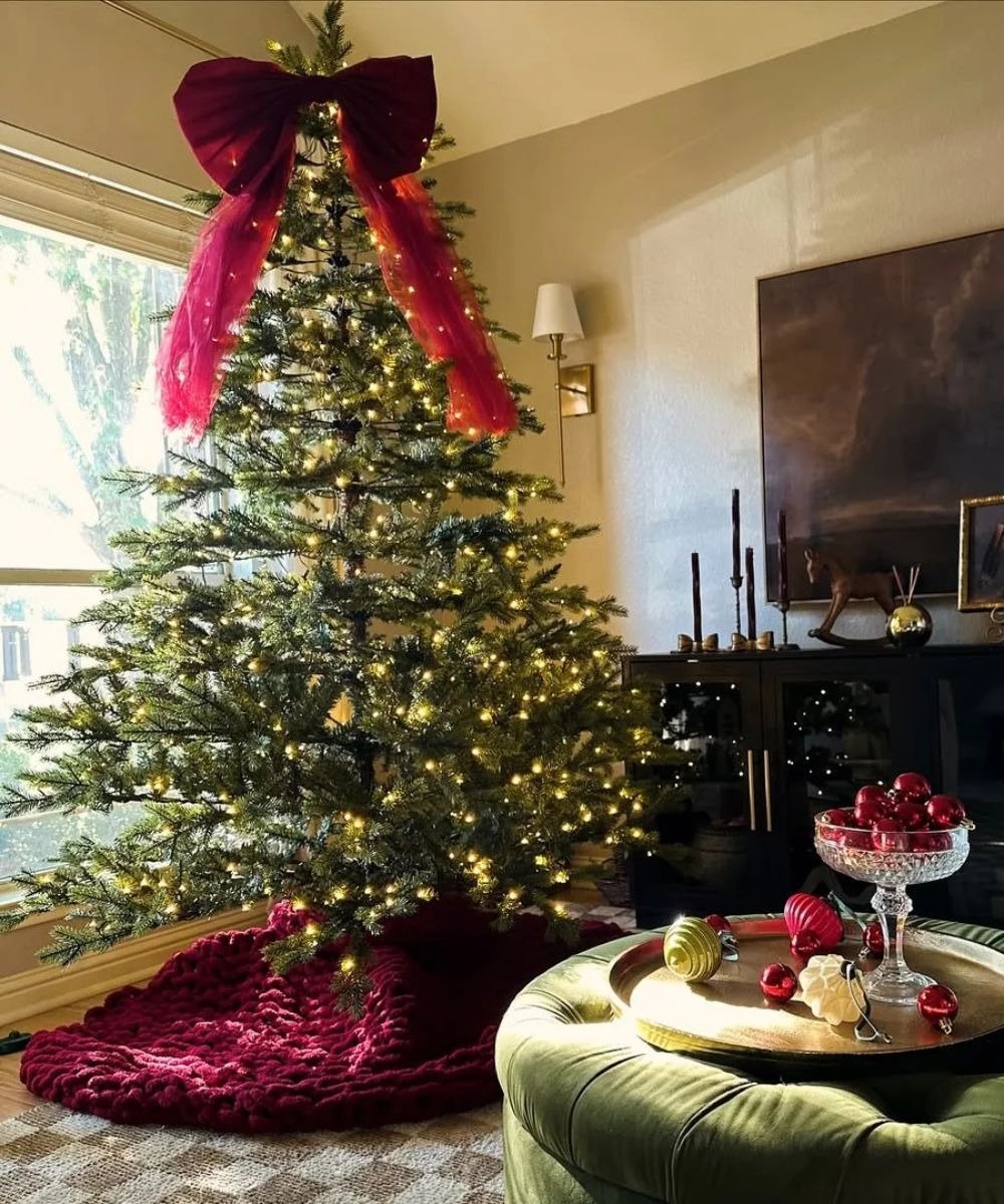 erros comuns ao decorar árvore de natal grande