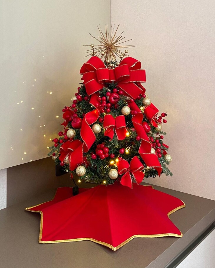 arvore de natal classica vs moderna
