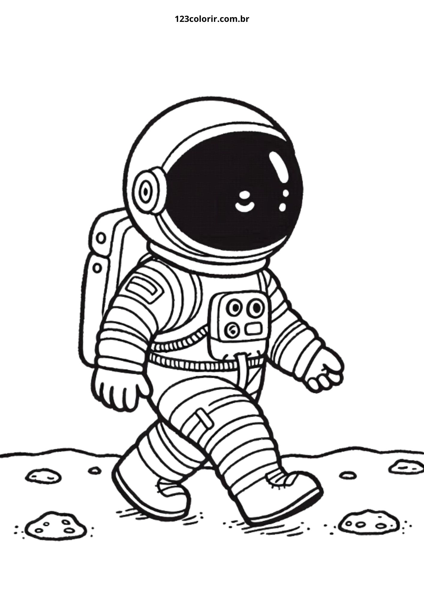 desenhos de astronautas para pintar