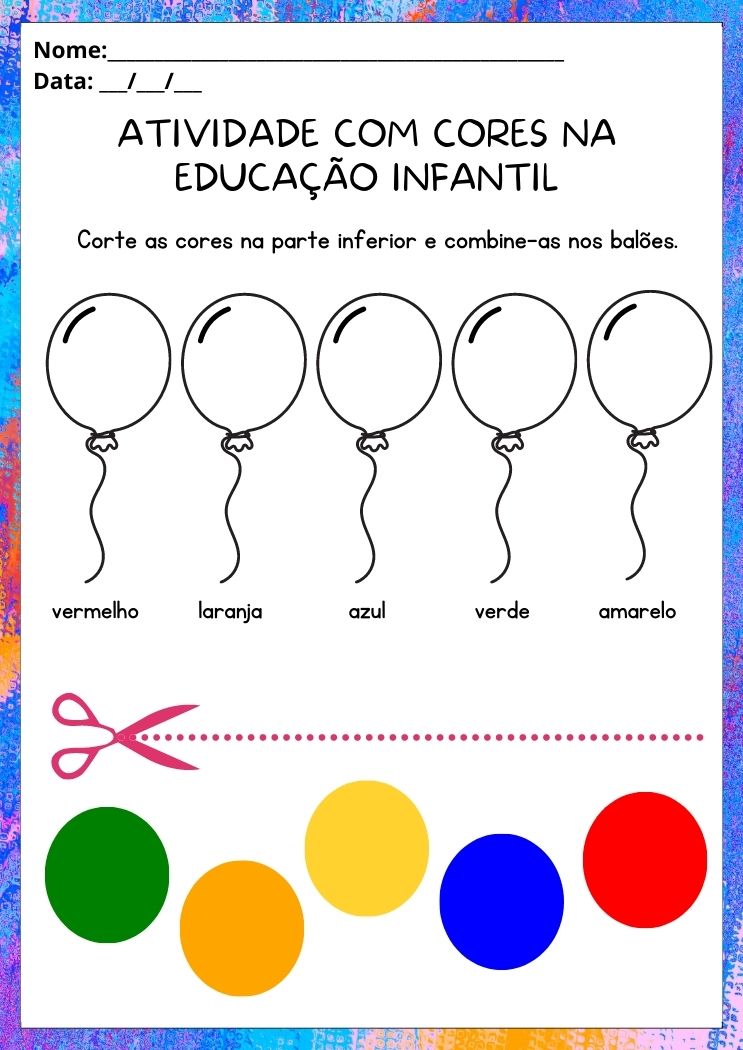 atividades de cores e formas para imprimir