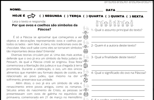 Atividades de Páscoa para a Primeira Infância: Brincadeiras e Aprendizado