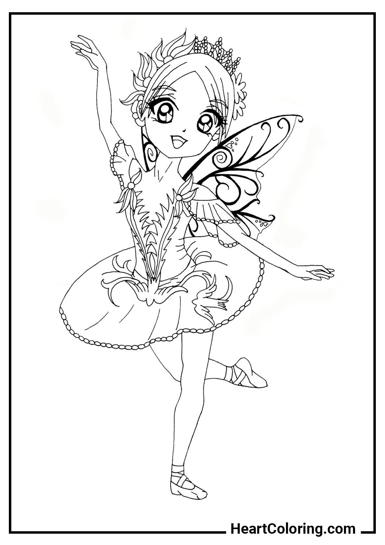bailarina para pintar
