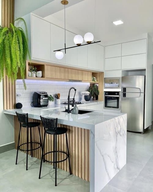 Medidas Perfeitas para um Balcão de Cozinha Americana Ergonômico