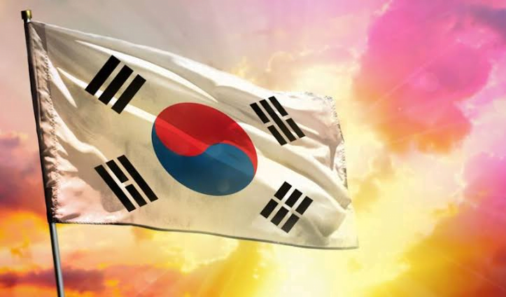 bandeira da coreia do sul significado