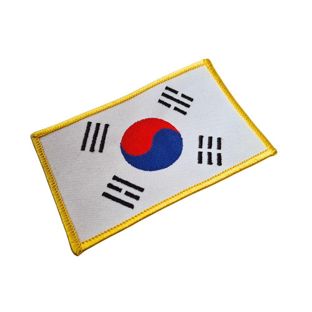 cores da bandeira coreana