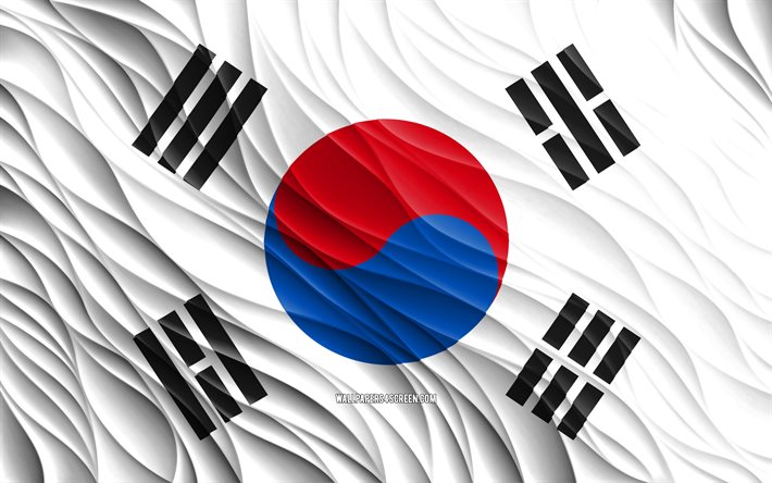 o que significa a bandeira da coreia do sul