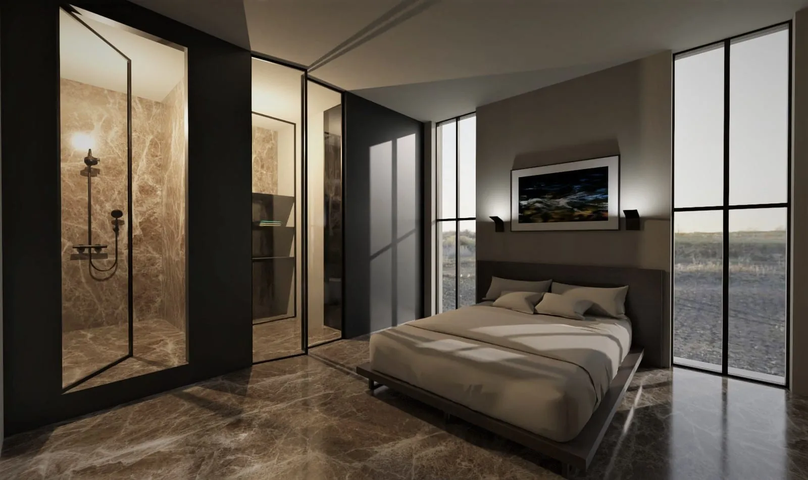 erros comuns banheiro aberto quarto