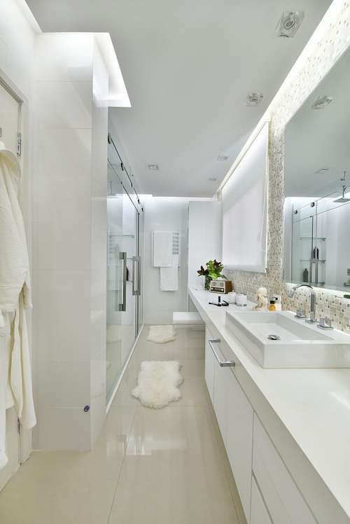 banheiro bege vs banheiro branco qual escolher