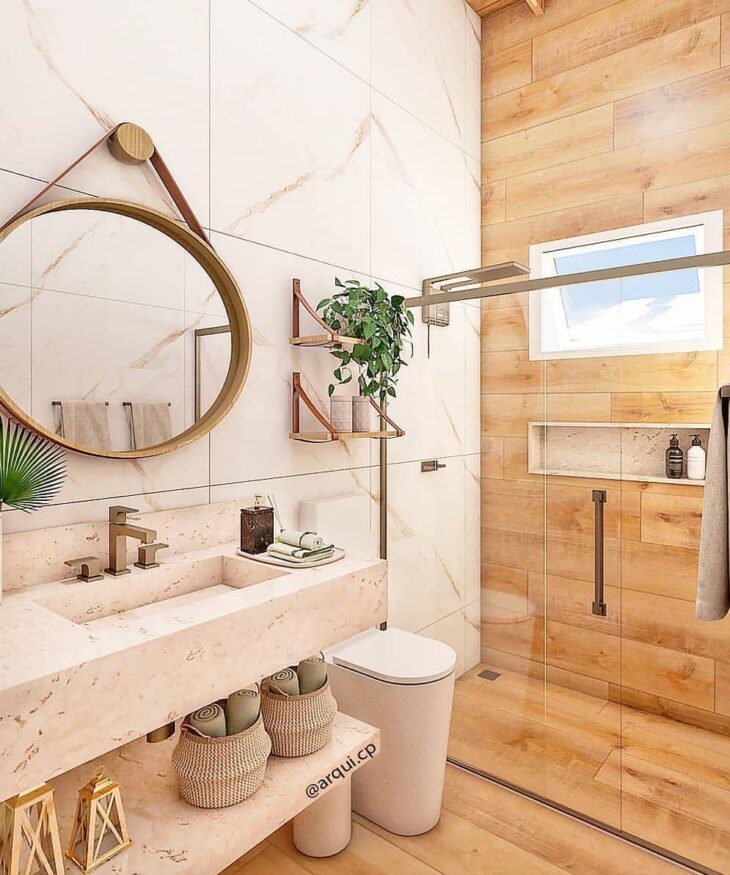 banheiro bege vs banheiro branco qual escolher