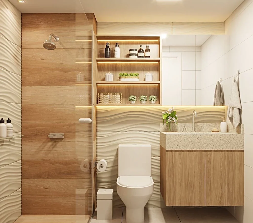 banheiro bege vs banheiro branco qual escolher