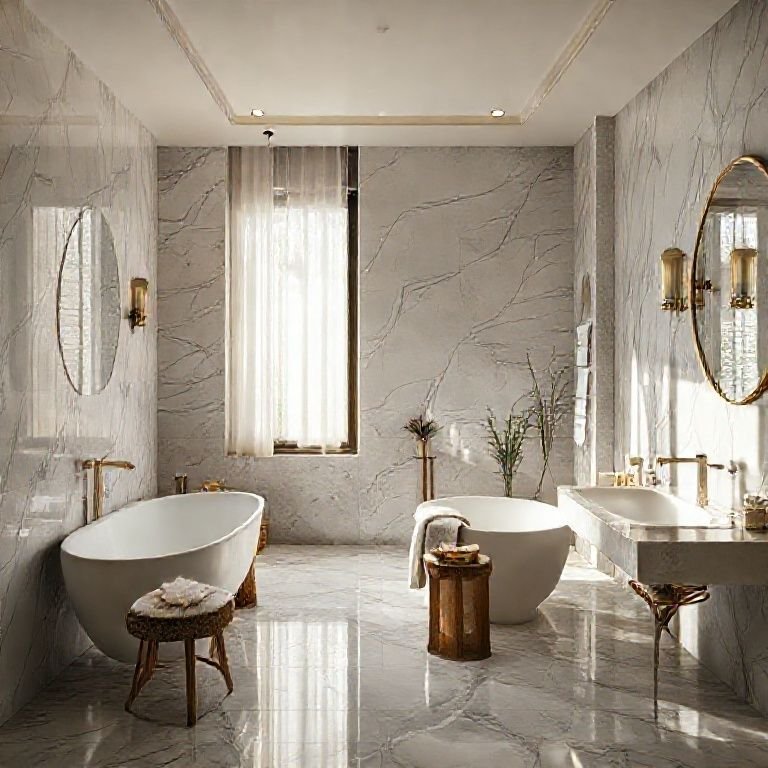 Guia Completo de Materiais Nobres para Banheiros de Luxo