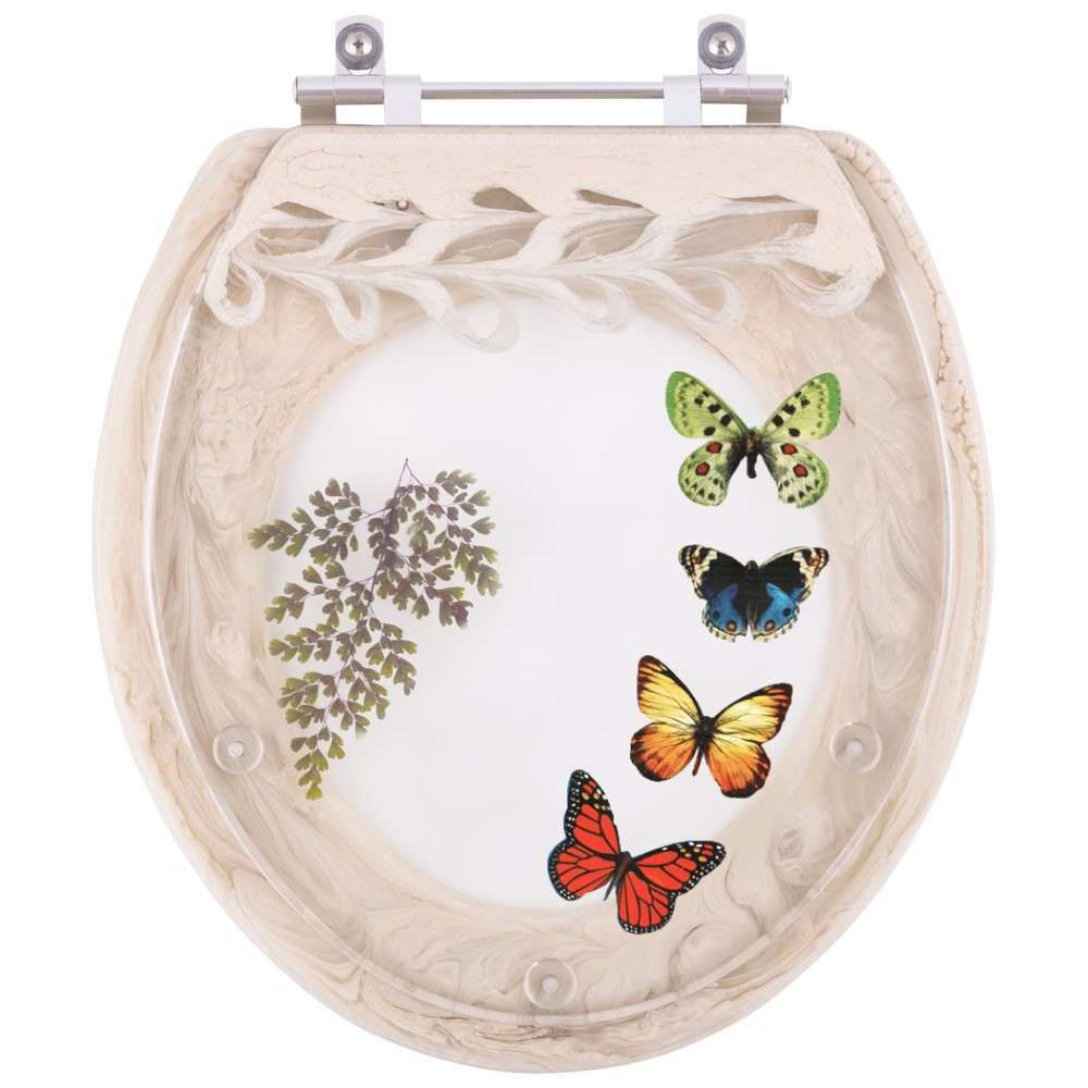 como evitar exagerar na decoracao de borboletas no banheiro