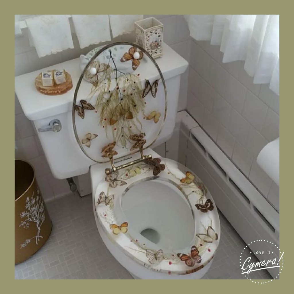 como evitar exagerar na decoracao de borboletas no banheiro