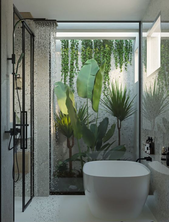 ideias de decoração de banheiro para inverno