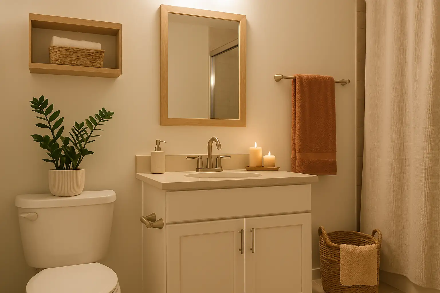 erros comuns na decoração de inverno banheiro