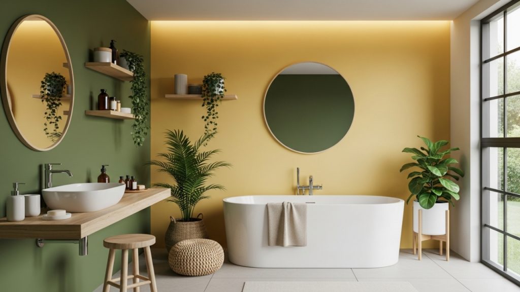 banheiro grego vs mediterrâneo