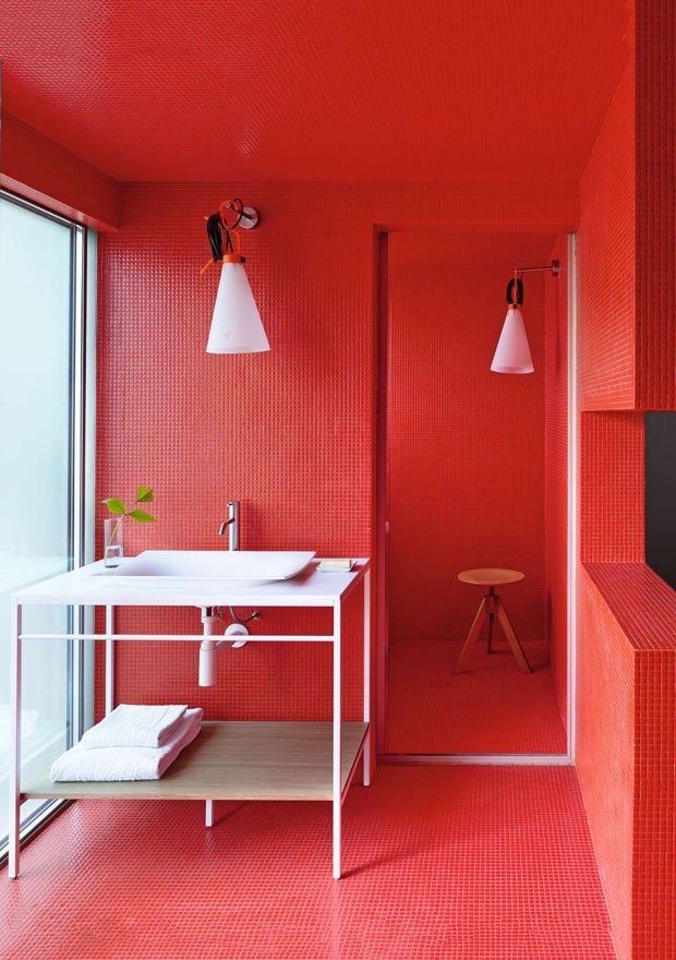 10 ideias banheiro monocromático elegante