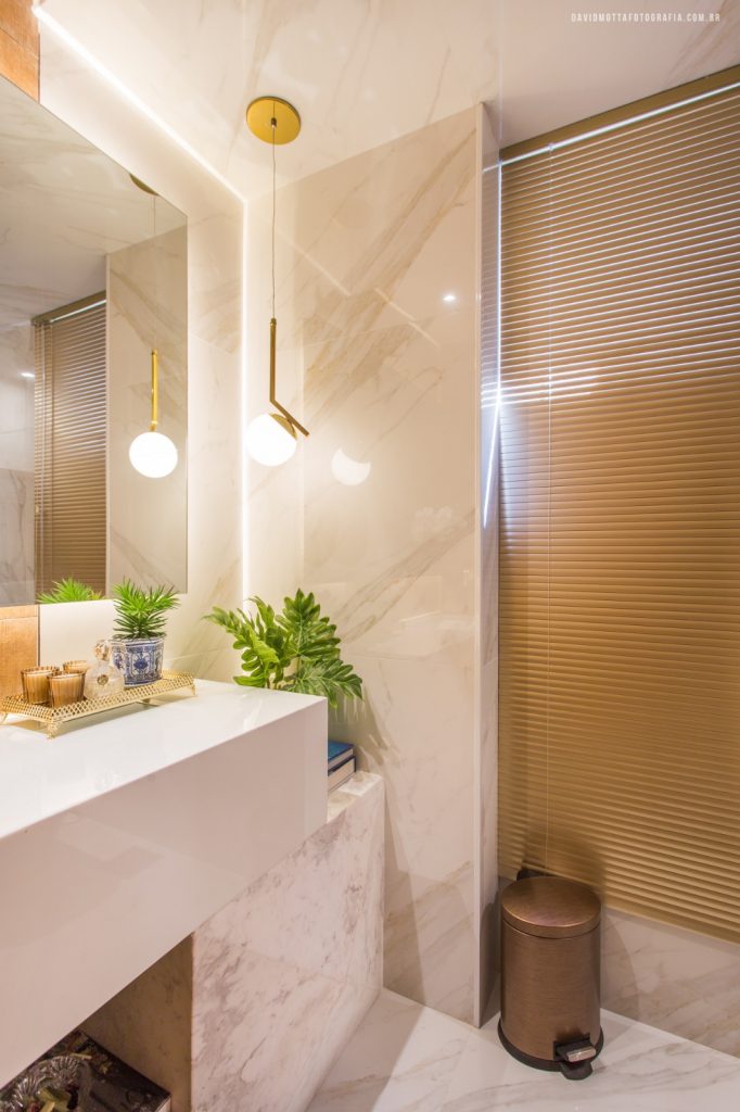 Tendências 2025/2026: Grandes Formatos de Porcelanato Marmorizado na Decoração